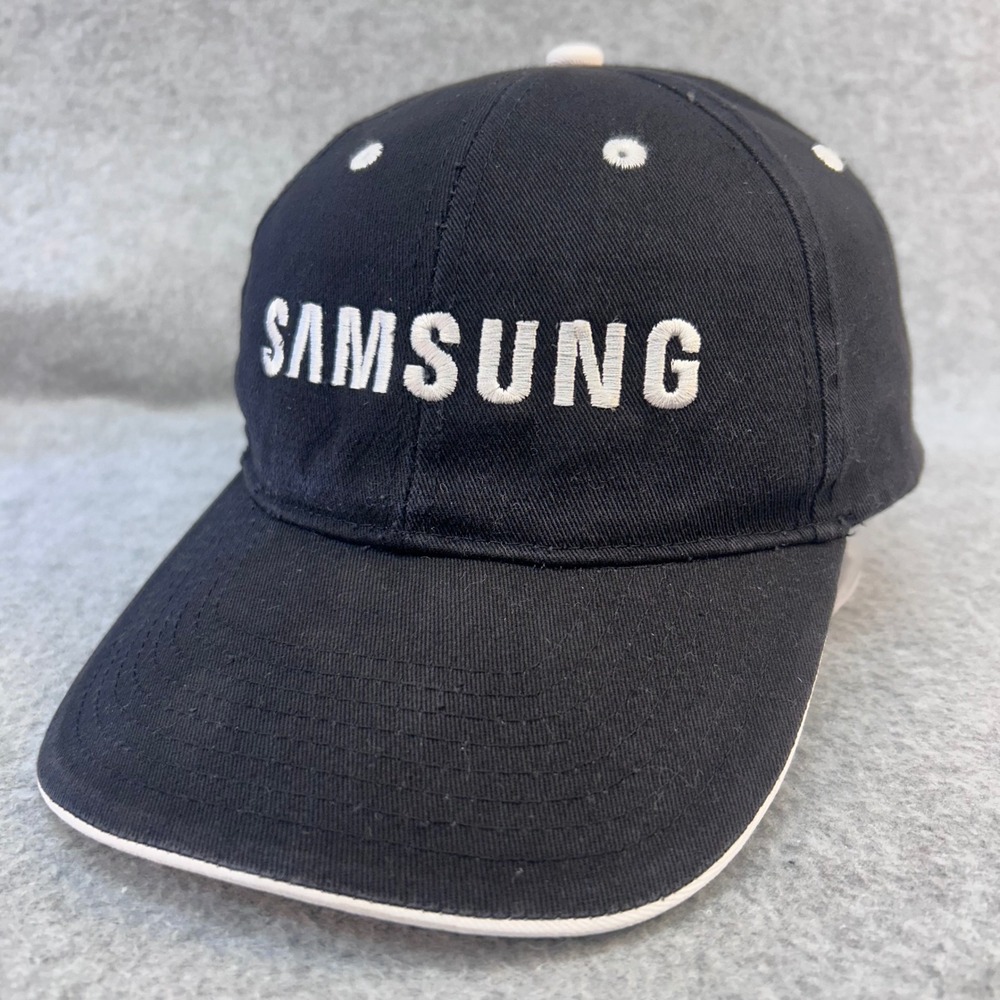 Samsung Logo Unisex Black Hit Wear Baseball Cap Adjustable Strap OSFM